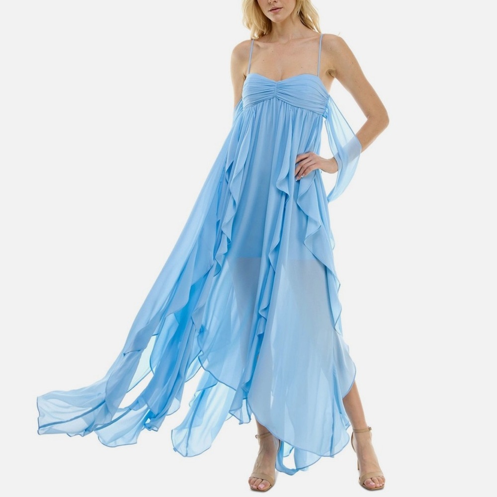 Final Price TAYLOR Elegant Light Blue Women's Maxi Dress/Gown
